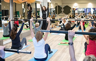 Ginnastica anche metodo Pilates siena